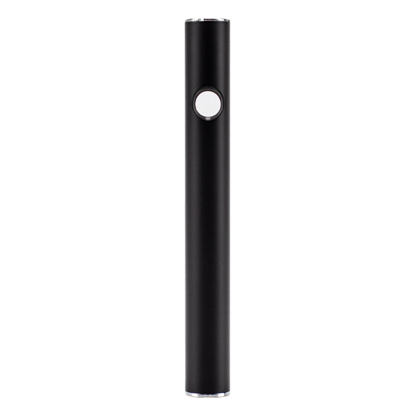 A matte black vape pen for oil and concentrates, the Black Slim Preheat