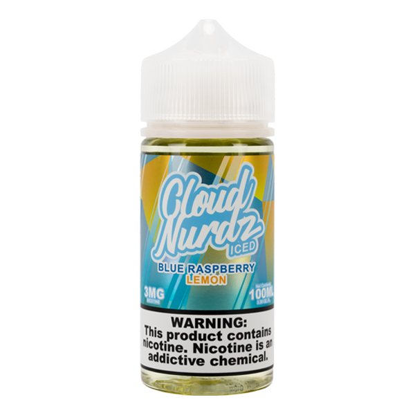 Iced Blue Raspberry Lemon by Cloud Nurdz 100mL