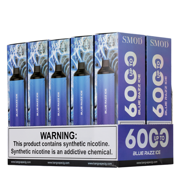 Wholesale Blue Razz Ice Kangvape Smod Onee Max 10-Pack