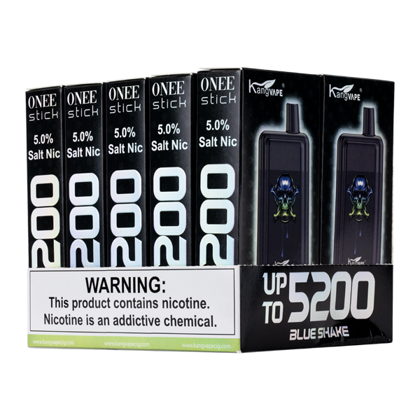 Blue Shake Kangvape Onee Stick 5200 Wholesale 10-Pack