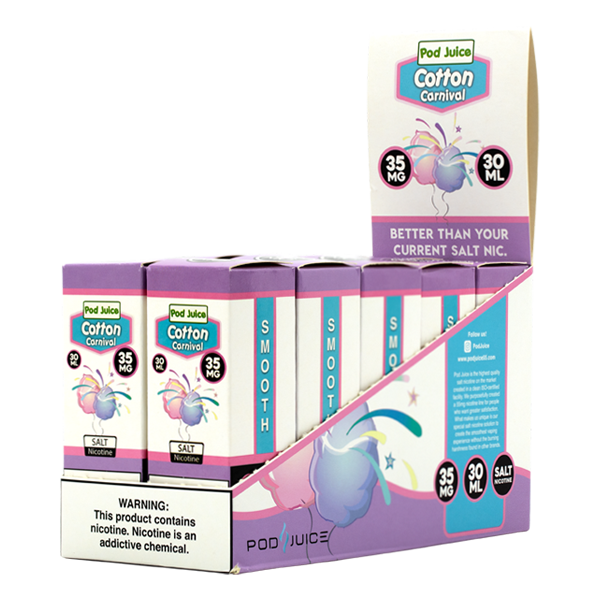 Cotton Carnival by Pod Juice Wholesale Nicotine salts Cotton Carnival by Pod Juice Wholesale Nicotine salts