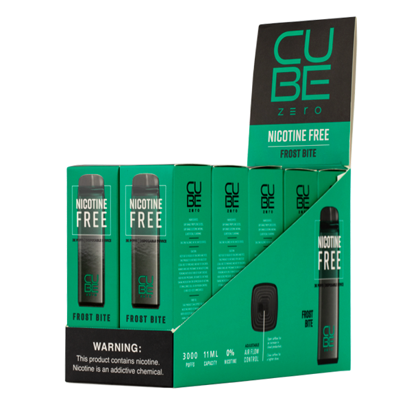 Frost Bite Cube Zero Disposable Vape 10-Pack