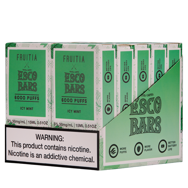 Icy Mint Esco Bar 6000 Puff Vape for Wholesale MiPod Wholesale
