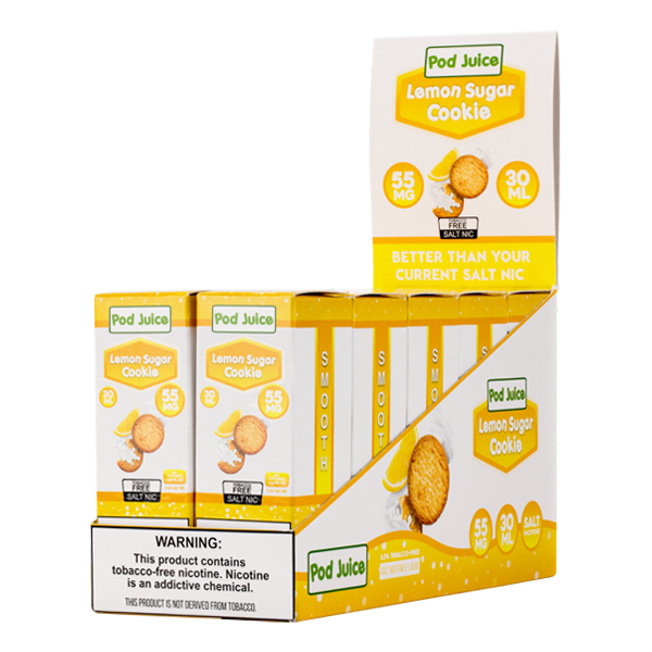 Lemon Sugar Cookie Pod Juice Wholesale Lemon Sugar Cookie Pod Juice Wholesale