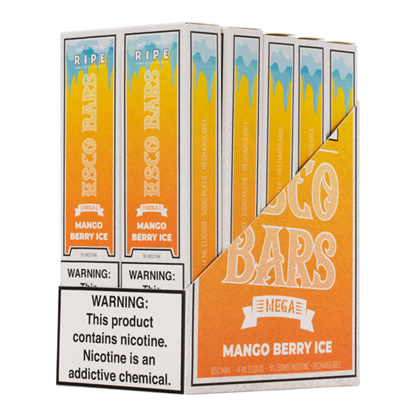 Mango Berry Ice Escobar Mega Vape 10-Pack