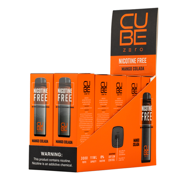 Mango Colada Cube Zero Disposable Vape 10-Pack