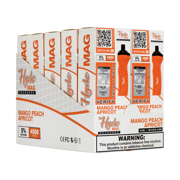 Mango Peach Apricot Hyde Mag 10-Pack Display