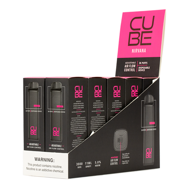 Nirvana Cube Disposable Vape 10-Pack