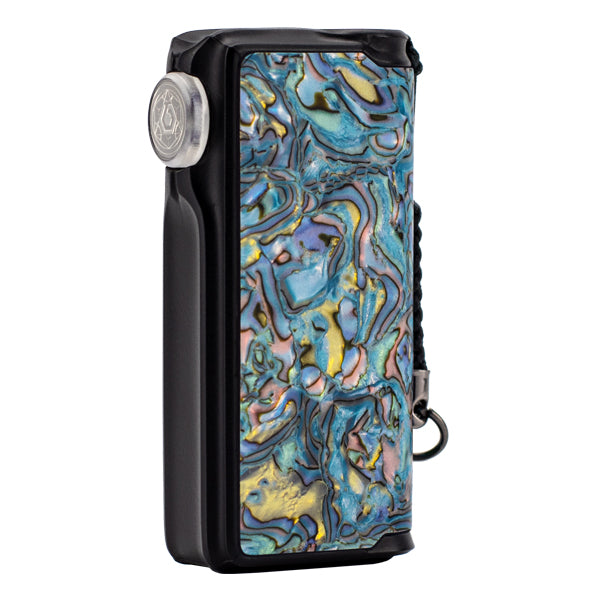 A side view of the Ocean Shell colored Swon Vaporizer, a battery designed for prefilled cartridges