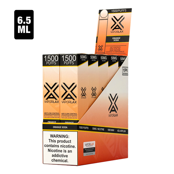 Orange Soda VaporLax 1500