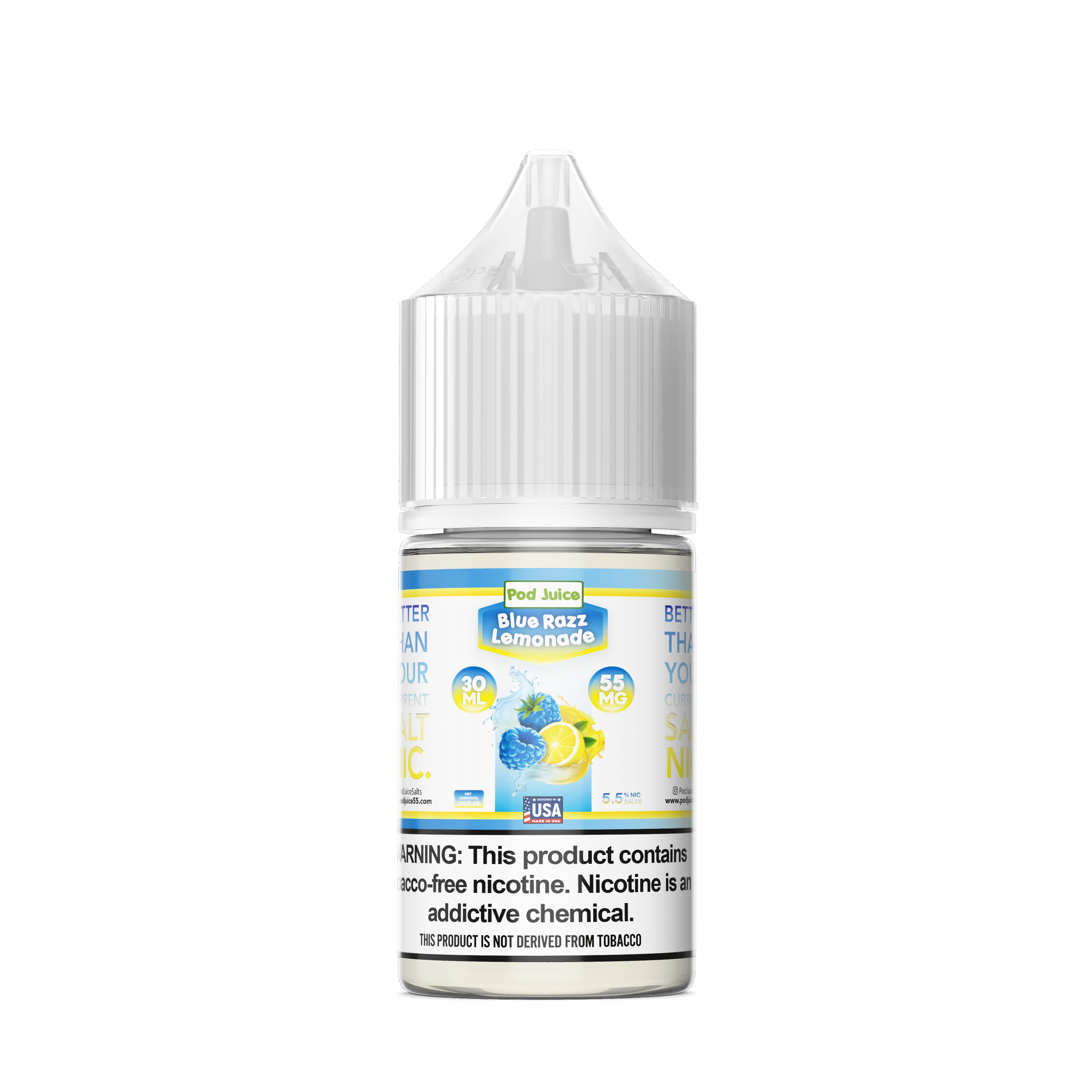 Wholesale Blue Razz Lemonade Pod Juice