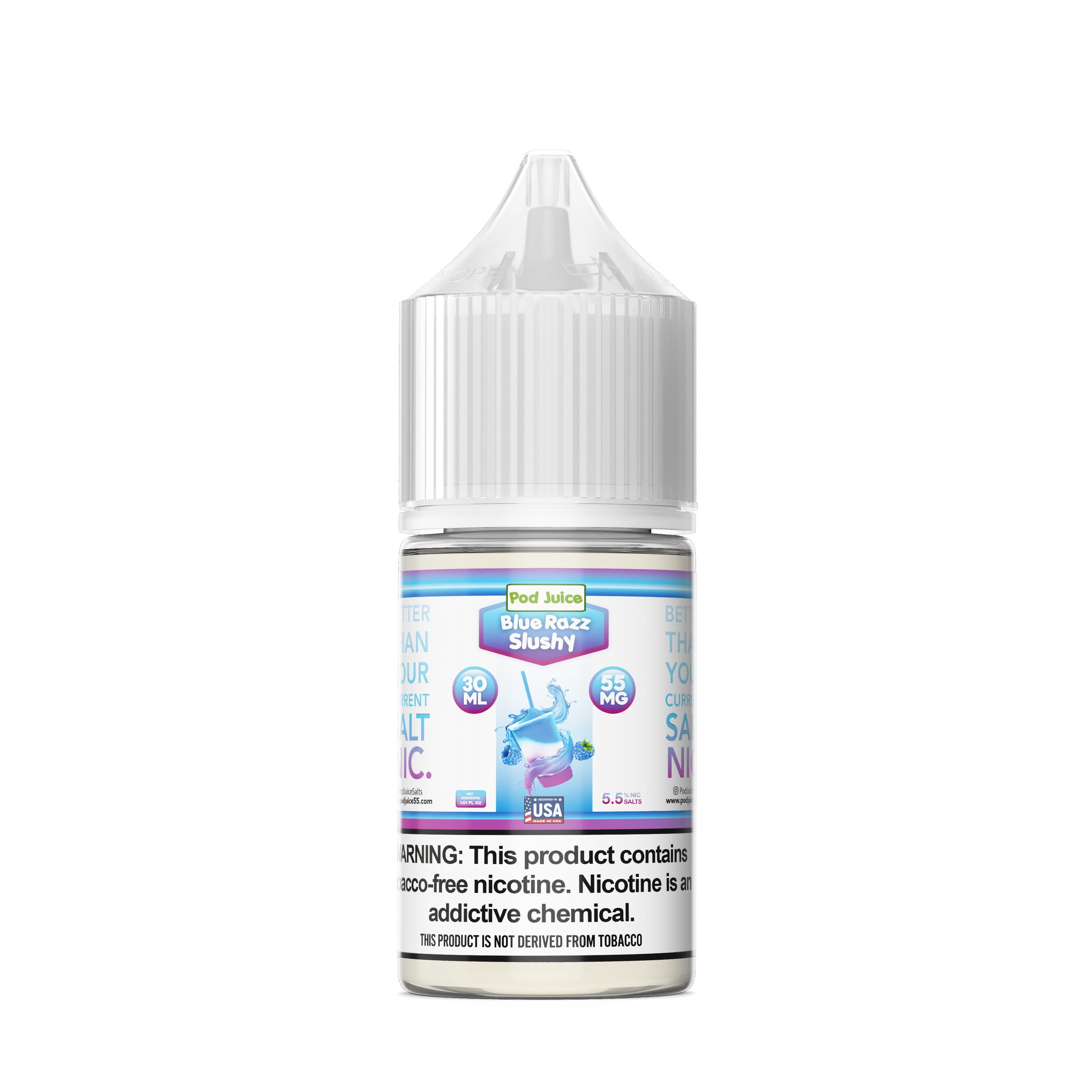 Blue Razz Slushy Pod Juice Wholesale