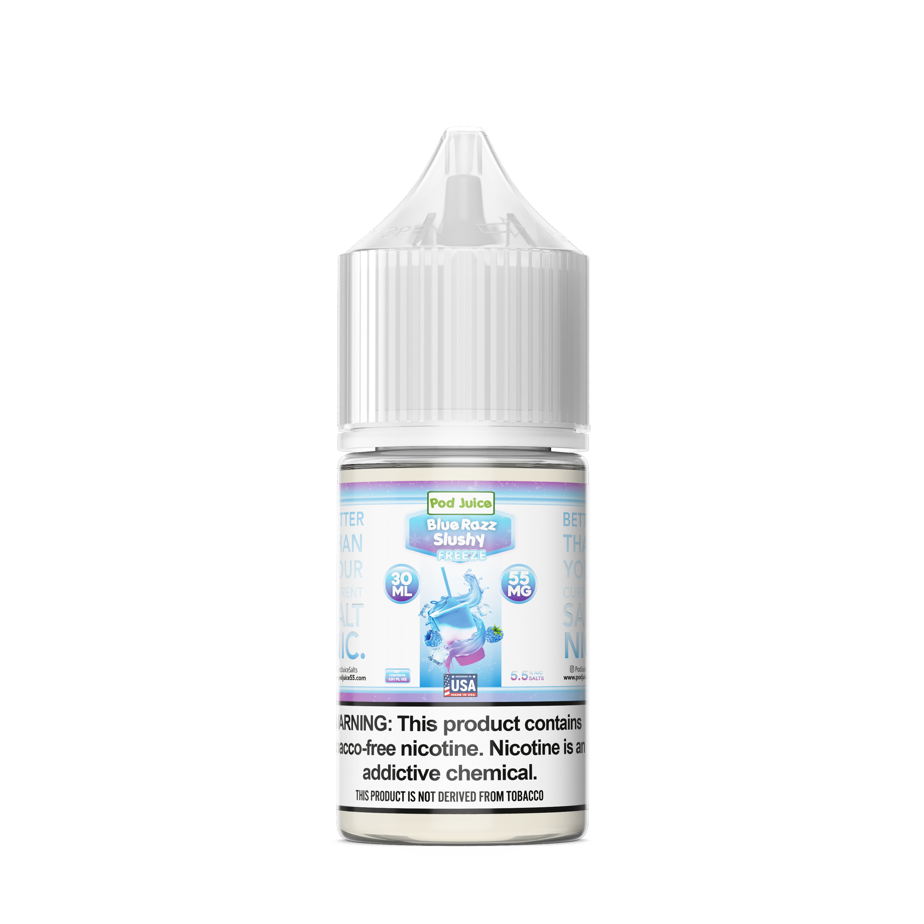 Blue Razz Slushy Freeze Pod Juice Wholesale