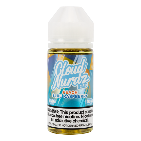 Iced Peach Blue Raspberry by Cloud Nurdz 100mL