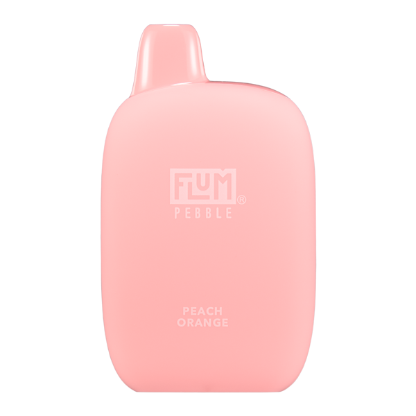 Peach Orange Flum Pebble Vape for Wholesale