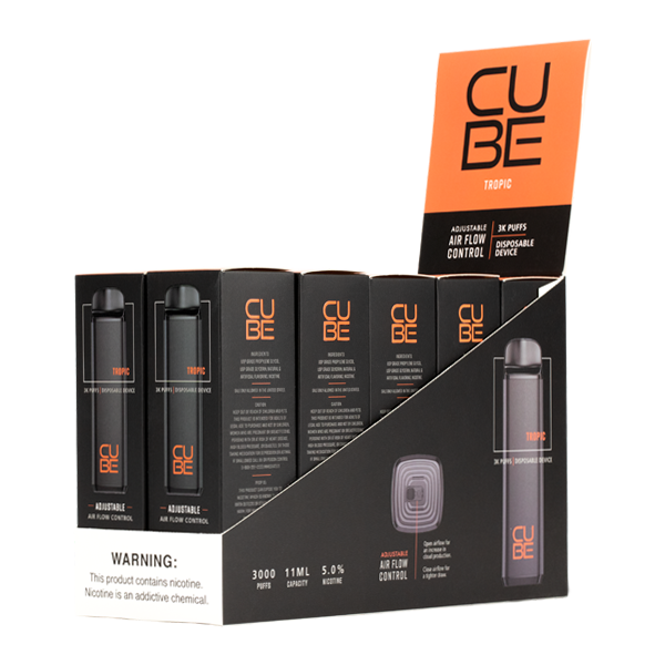 Tropic Cube Disposable Vape 10-Pack
