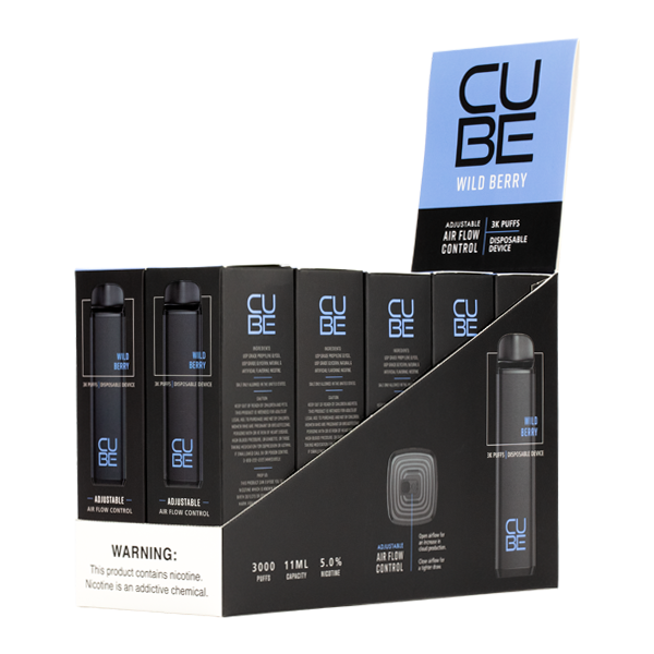 Wildberry Cube Disposable Vape 10-Pack