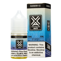 Available in packs of 10, shop Blueberry Ice flavored nicotine salts from VaporLax
