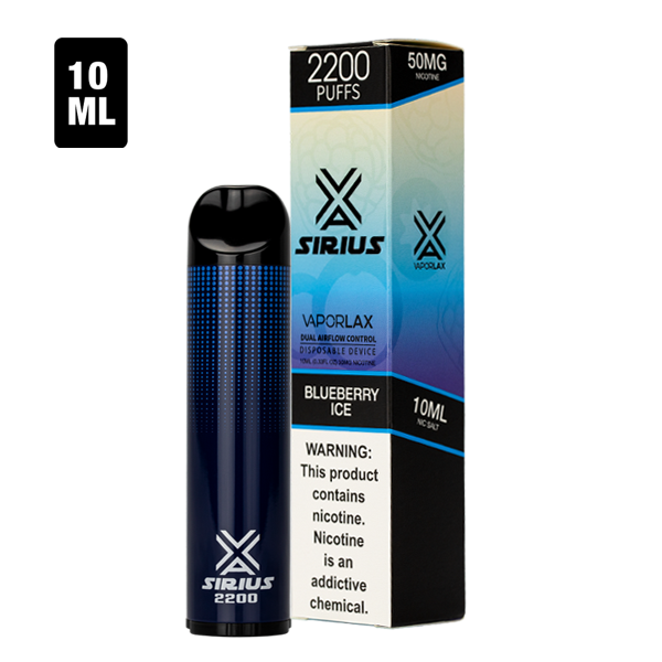 sirius disposable vapes Blueberry Ice by Sirius