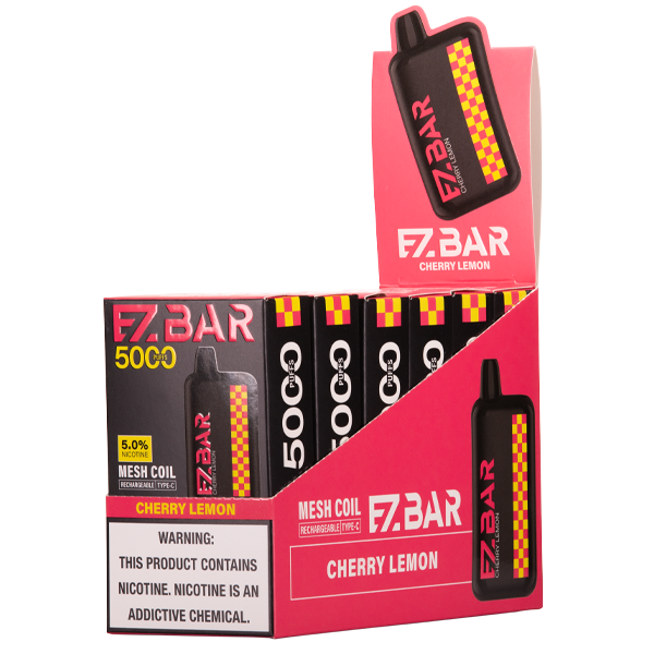 Cherry Lemon EZBAR 5000 10-Pack Wholesale
