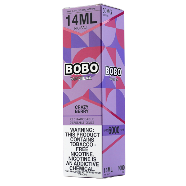 Crazy Berry BOBO Disposable Vape