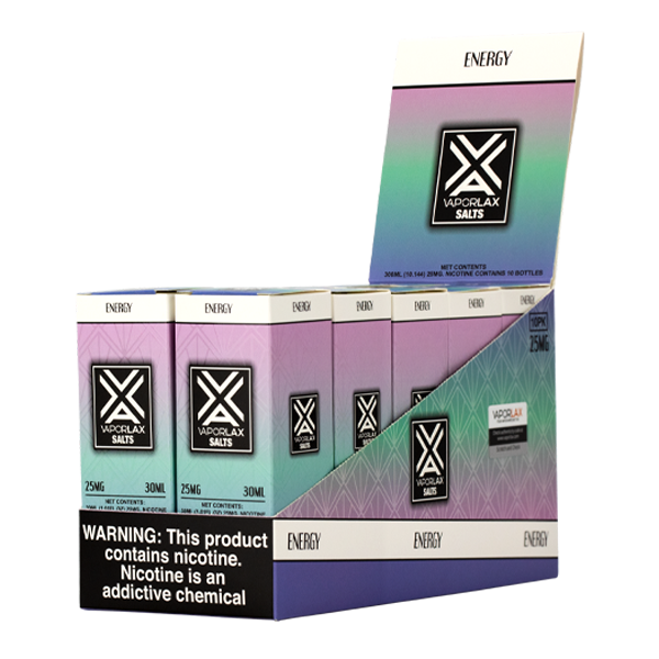 The best Energy drink flavored vape juice from VaporLax, available in 25mg & 50mg
