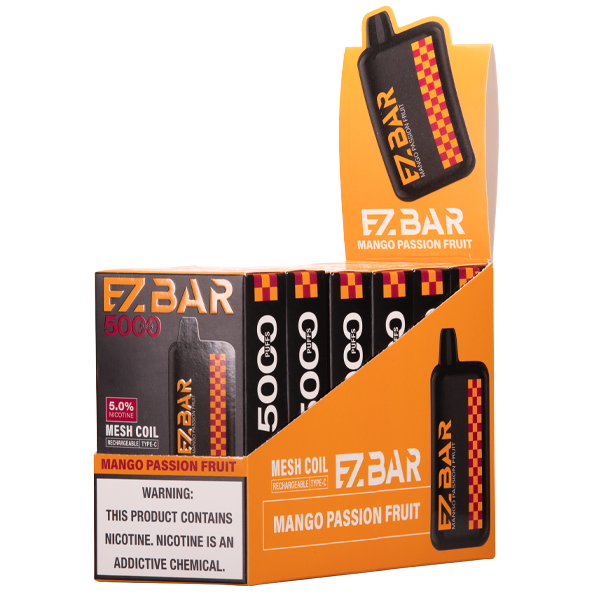 Mango Passion Fruit EZBAR 5000 10-Pack Wholesale