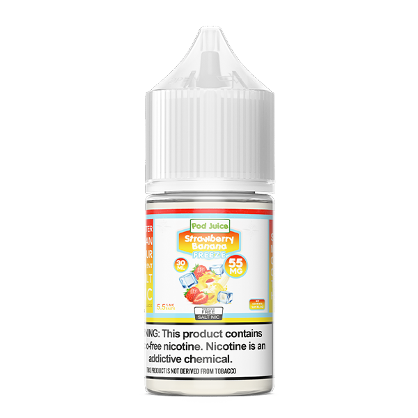 Strawberry Banana Freeze Pod Juice Bottles for Wholesale Strawberry Banana Freeze Pod Juice Bottles for Wholesale