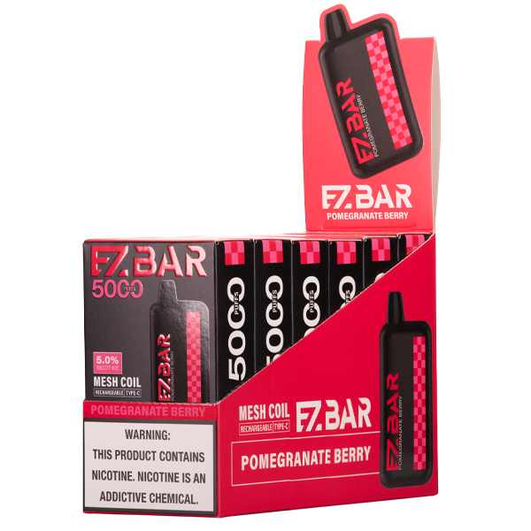Pomegranate Berry EZBAR 5000 10-Pack Wholesale