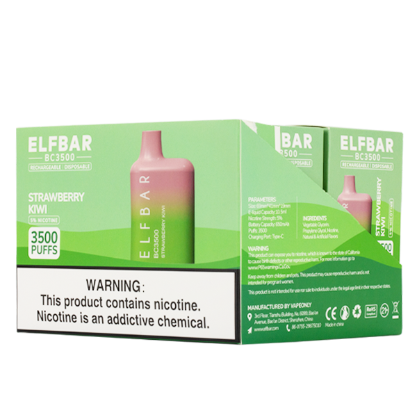 Strawberry Kiwi Elf Bar 3500