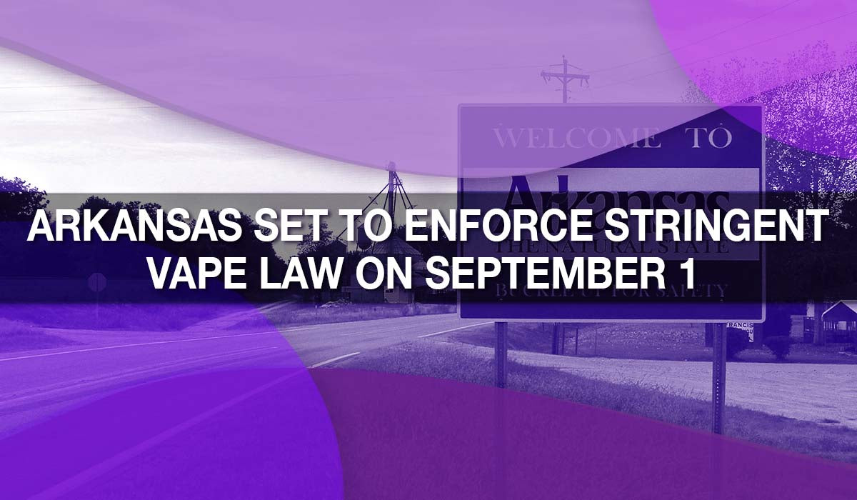 Arkansas Set to Enforce Stringent Vape Law on September 1 