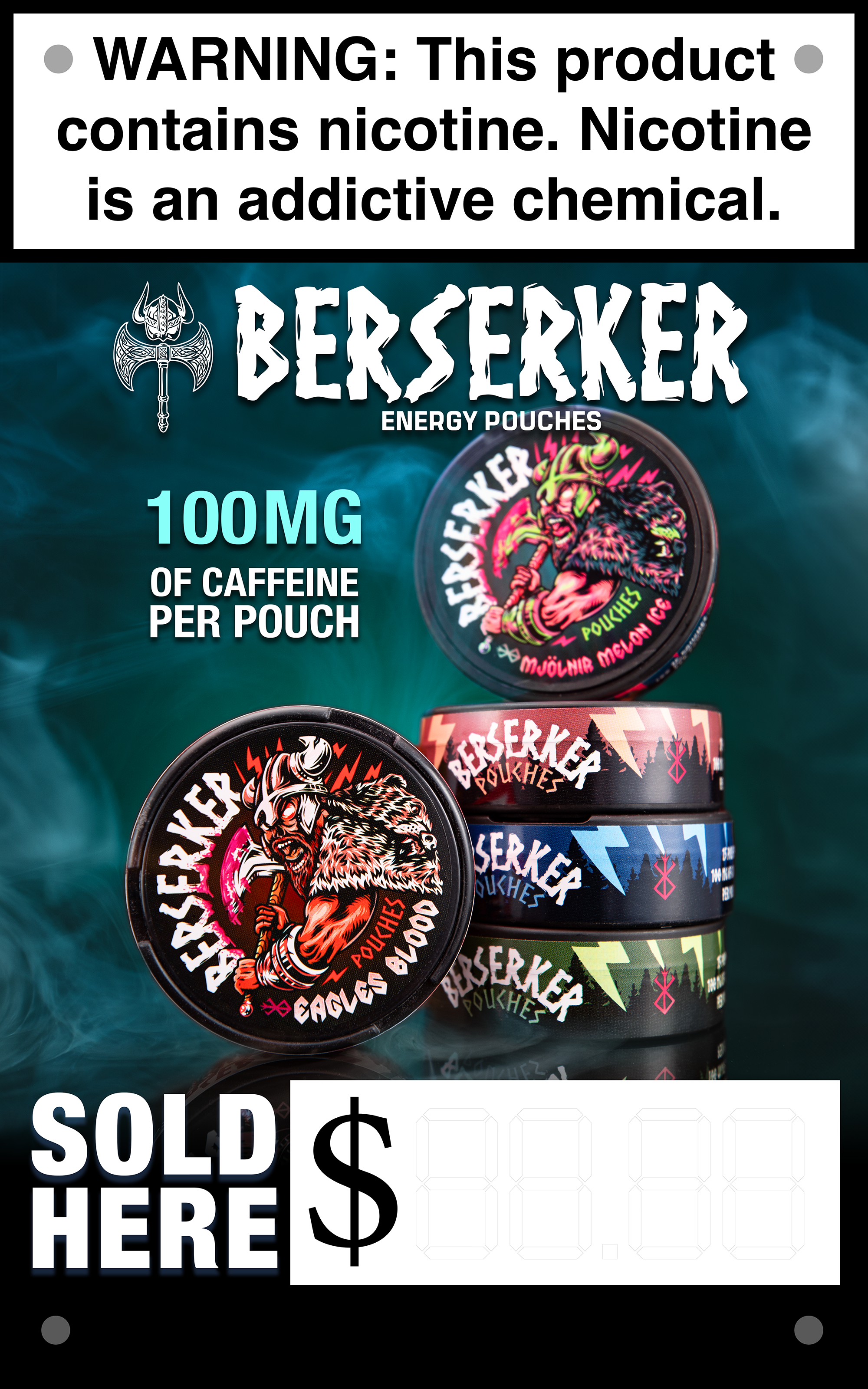 Berserker Vinyl  Banner