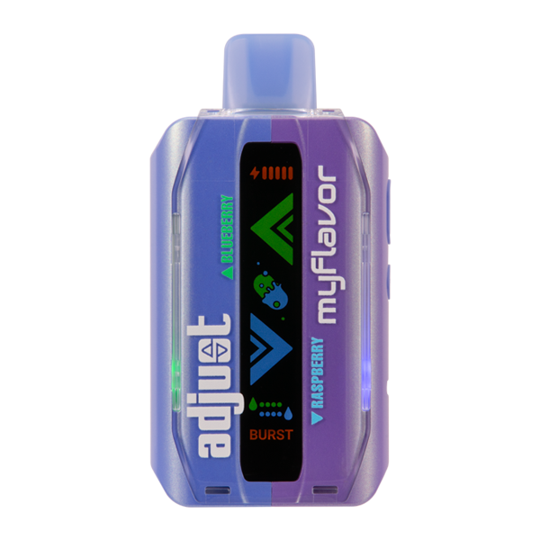 Type_adjust Mysour Adjust My Sour 40k Puffs Disposable Vape Sour Blue Razz  Ice - Smoking Vibes Sour Blue Razz Ice Adjust Mysour 2