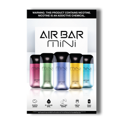 Air Bar Mini Poster for Retail Shop