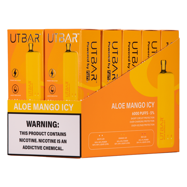 Aloe Mango Icy UT Bar 10-Pack for Wholesale