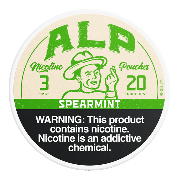 3mg Spearmint ALP Pouches for Wholesale