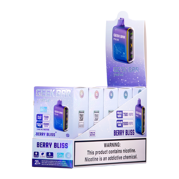 Berry Bliss Geek Bar Pulse 5-Pack Wholesale