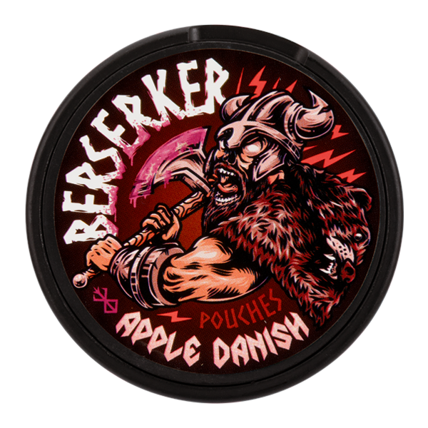 Apple Danish Berserker Caffeine Pouch Can