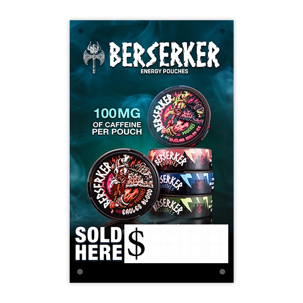 Berserker Vinyl Banner