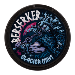 Glacier Mint BERSERKER Caffeine Pouch Can