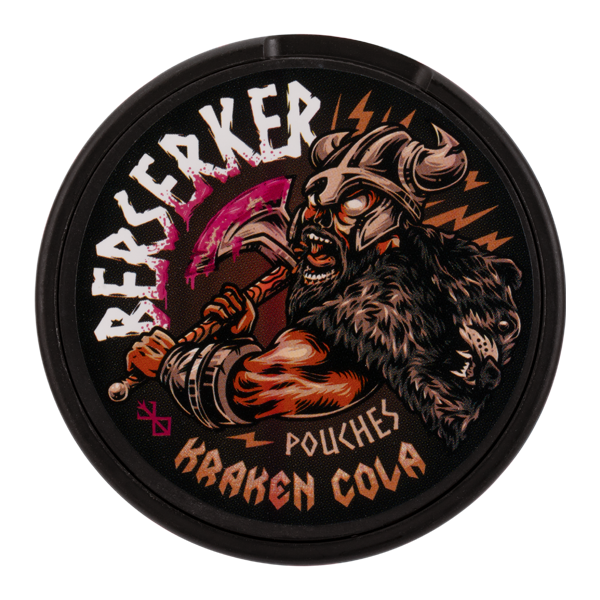 Kraken Kola BERSERKER Caffeine Pouches