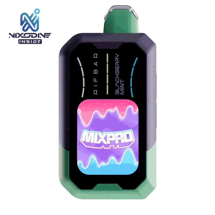 Blackberry Mint Rifbar MixPro (Ice) Nixodine