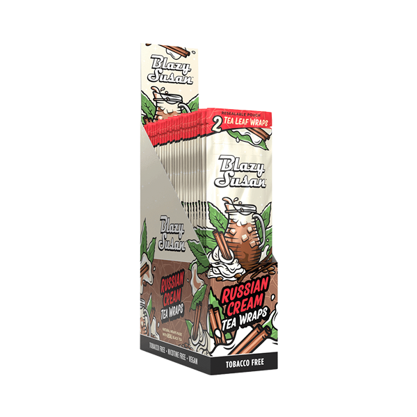Russian Cream BLAZY SUSAN Tea Wraps for Wholesale