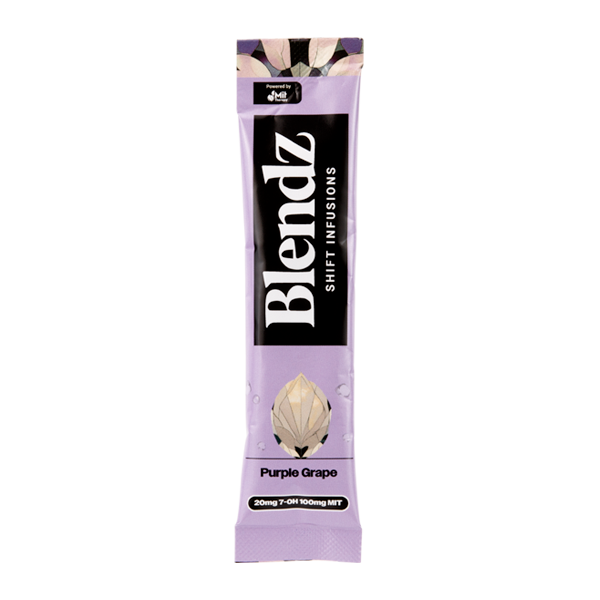 Purple Grape BLENDZ Shift Infusions 7OH Drink Mix- Single for Wholesale
