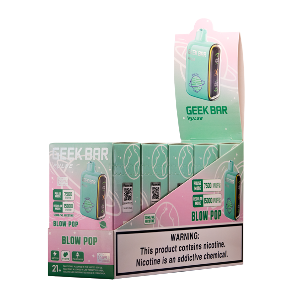 Sour Pop Geek Bar Pulse Wholesale Vape 5-Pack