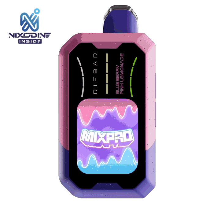 Blueberry Pink Lemonade Rifbar MixPro (Sour) Nixodine for Wholesale