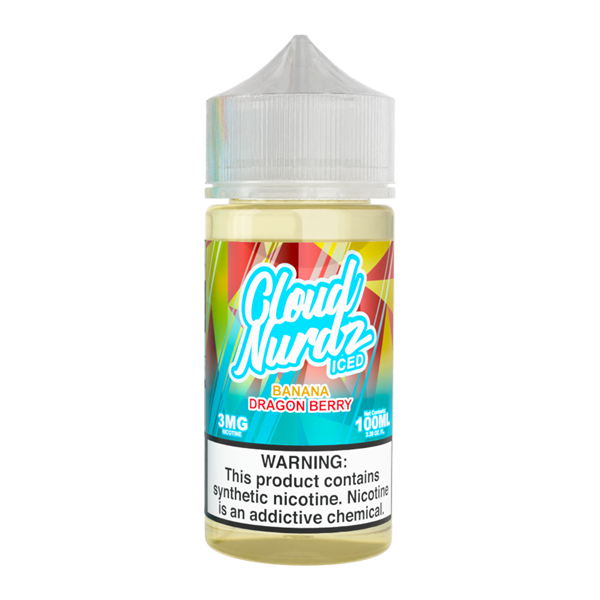 Iced Banana Dragonberry Cloud Nurdz 100ml