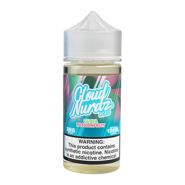 Iced Guava Passion Cloud Nurdz 100ml