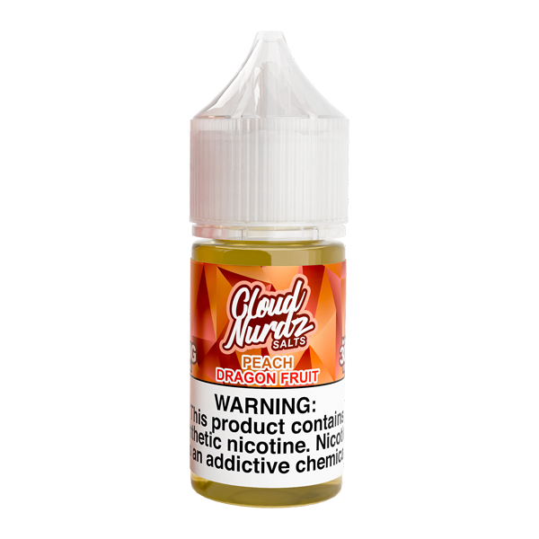 Peach Dragon Fruit Cloud Nurdz Salts 30ml