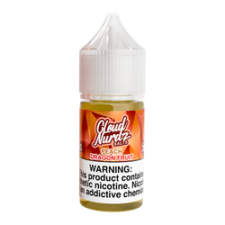 Peach Dragon Fruit Cloud Nurdz Salts 30ml